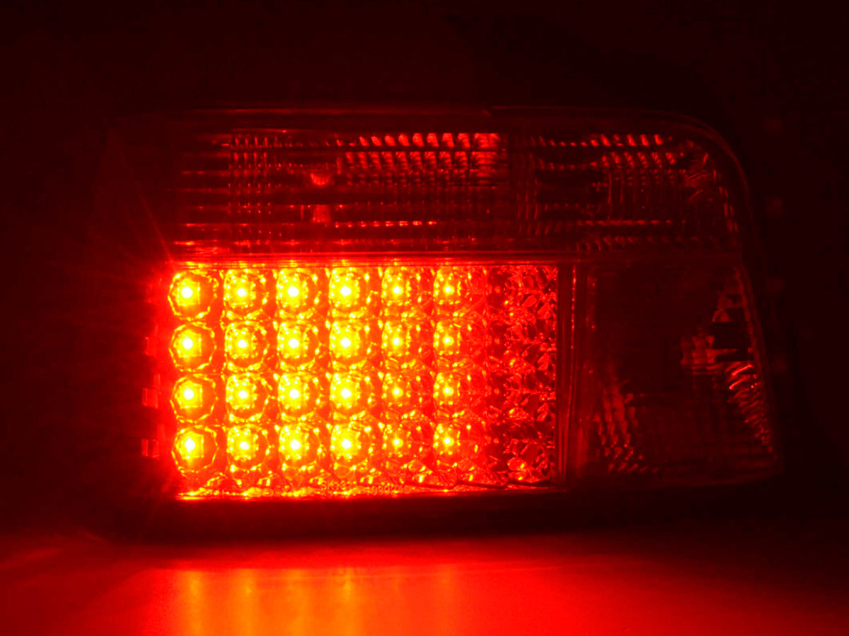 Pilotos Traseros Led Bmw Serie 3 Tipo Sedán E36 91-98 Rojo / Blanco Lights > Rear/tail Lights