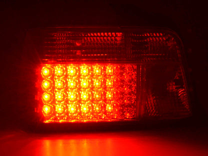 Pilotos Traseros Led Bmw Serie 3 Tipo Sedán E36 91-98 Rojo / Blanco Lights > Rear/tail Lights
