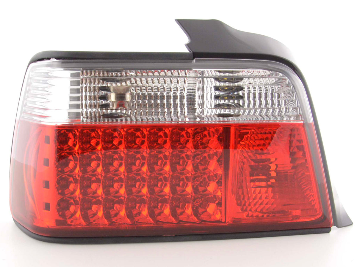 Pilotos Traseros Led Bmw Serie 3 Tipo Sedán E36 91-98 Rojo / Blanco Lights > Rear/tail Lights