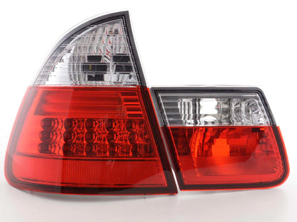 LED BMW Heckpiloten Serie 3 Touring E46 98-05 transparent/rot