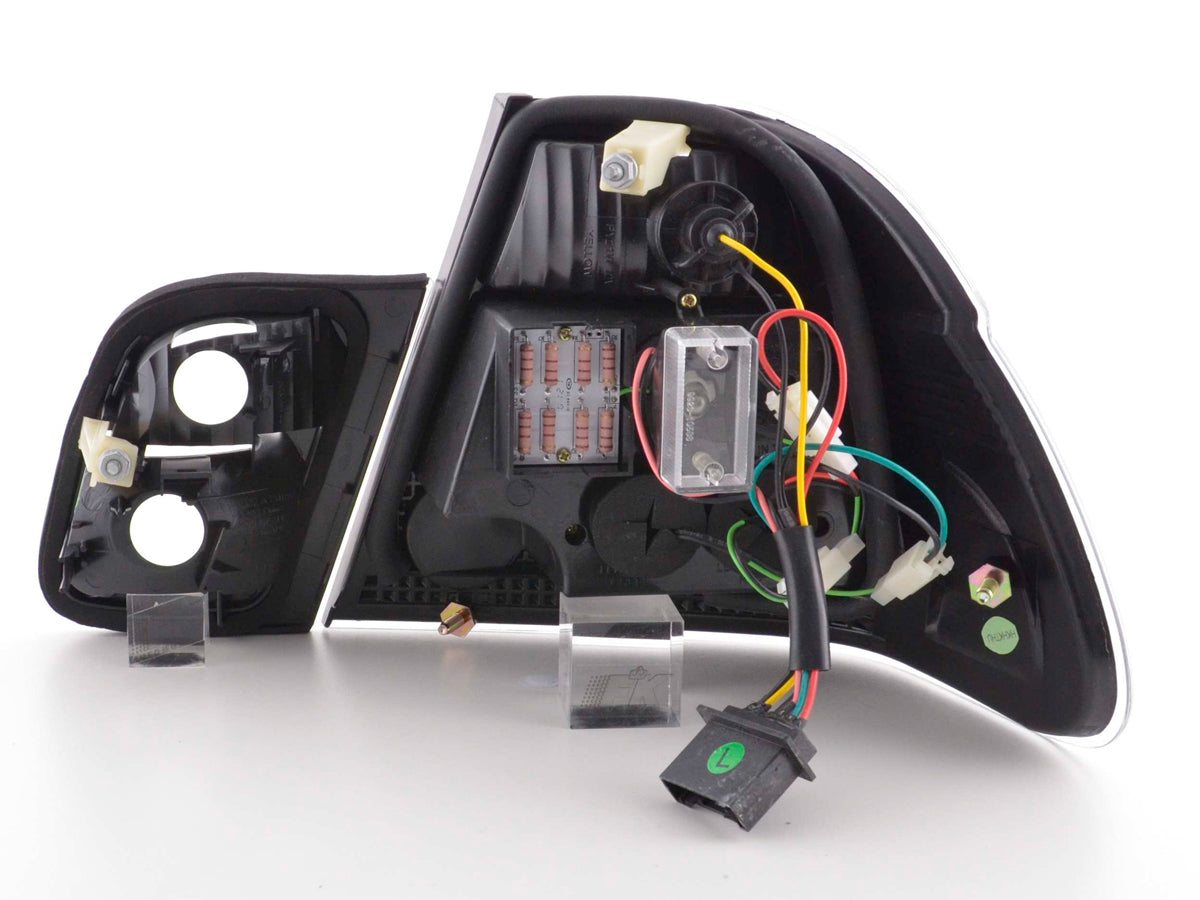 Pilotos traseros LED BMW Serie 3 Berlina E46 98-01 negro