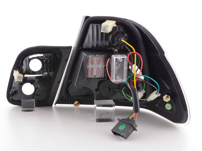 Pilotos traseros LED BMW Serie 3 Berlina E46 98-01 negro