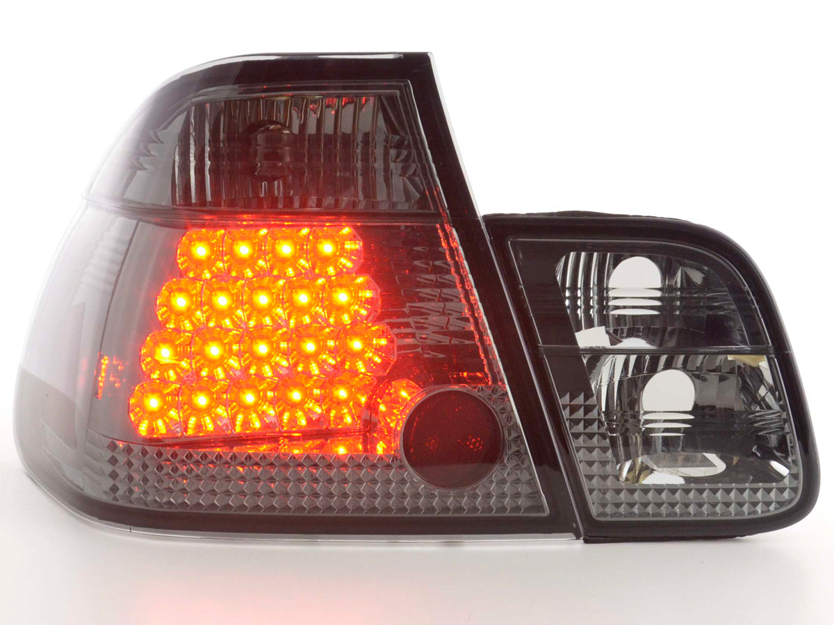 Pilotos traseros LED BMW Serie 3 Berlina E46 98-01 negro