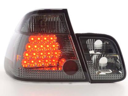Pilotos traseros LED BMW Serie 3 Berlina E46 98-01 negro