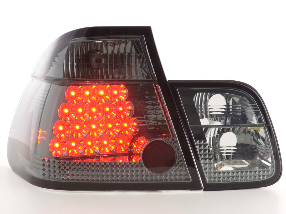 Pilotos Traseros Led Bmw Serie 3 Sedán Tipo E46 01-05 Negro Lights > Rear/tail Lights