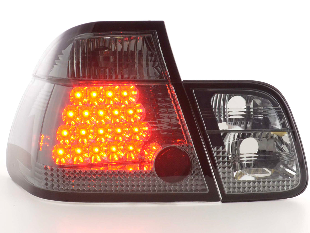 Pilotos Traseros Led Bmw Serie 3 Sedán Tipo E46 01-05 Negro Lights > Rear/tail Lights
