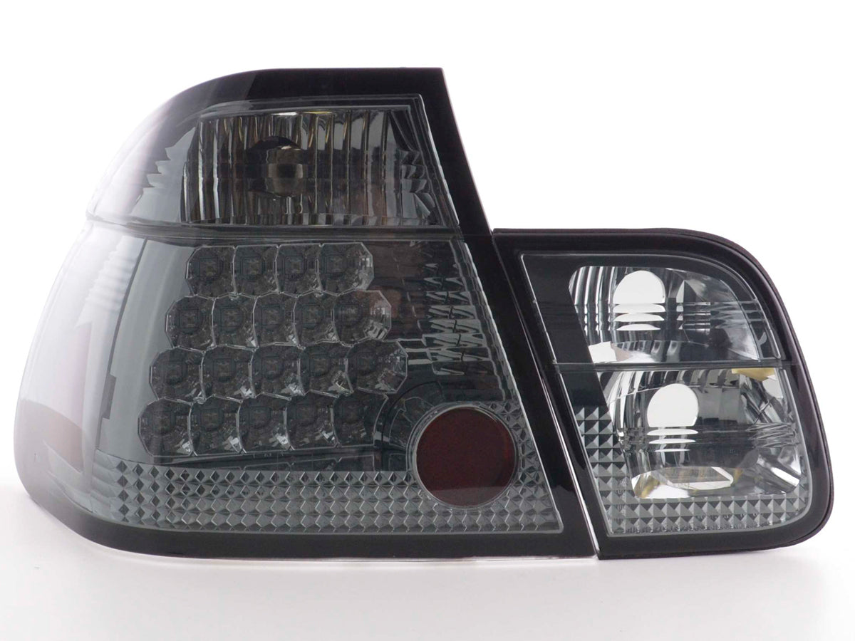 Pilotos Traseros Led Bmw Serie 3 Sedán Tipo E46 01-05 Negro Lights > Rear/tail Lights