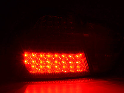 Pilotos traseros LED BMW Serie 3 Berlina E90 05-08 negro/rojo