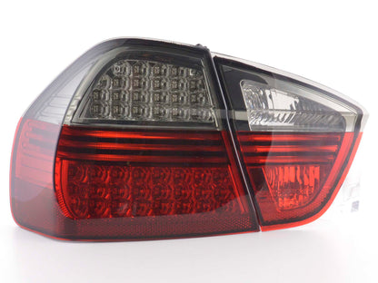 Pilotos traseros LED BMW Serie 3 Berlina E90 05-08 negro/rojo