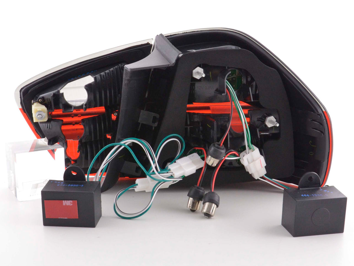 Pilotos traseros LED BMW Serie 3 Berlina E90 05-08 negro/rojo
