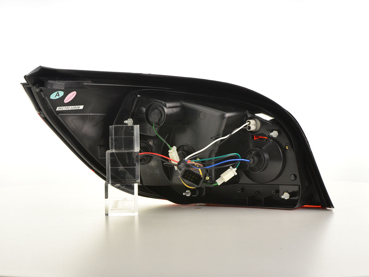 Pilotos traseros LED BMW Serie 5 E60 berlina 08-09 rojo/transparente