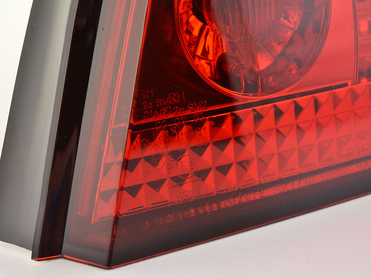 Pilotos traseros LED BMW Serie 5 E60 berlina 08-09 rojo/negro