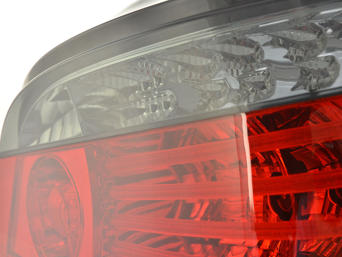 Pilotos traseros LED BMW Serie 5 E60 berlina 08-09 rojo/negro