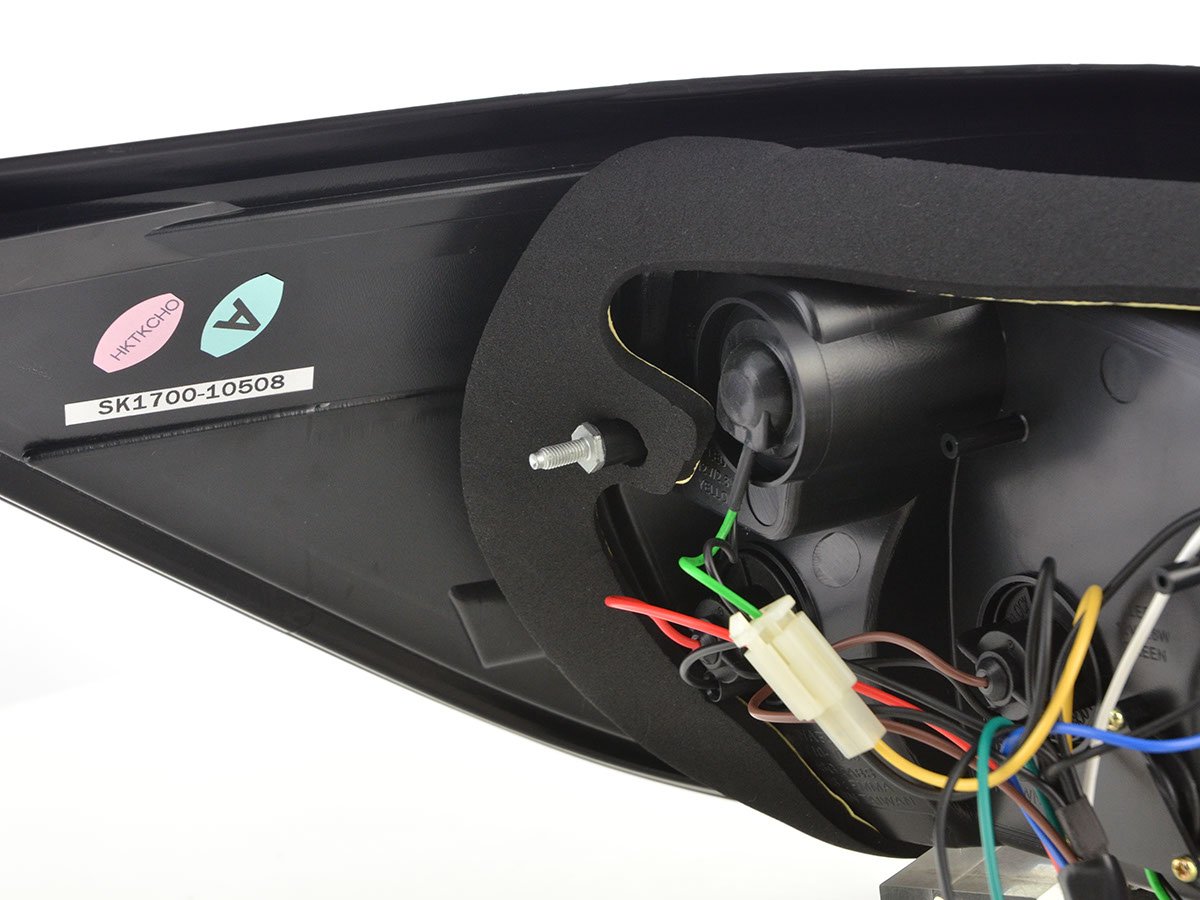 Juego De Luces Traseras Led Lightbar Bmw 5 Series E60 Limo 07-09 Cromo Lights > Rear/tail Lights