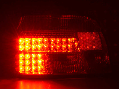 Pilotos traseros LED BMW Serie 5 Berlina E39 95-00 transparente/rojo