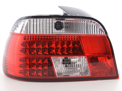 Pilotos traseros LED BMW Serie 5 Berlina E39 95-00 transparente/rojo