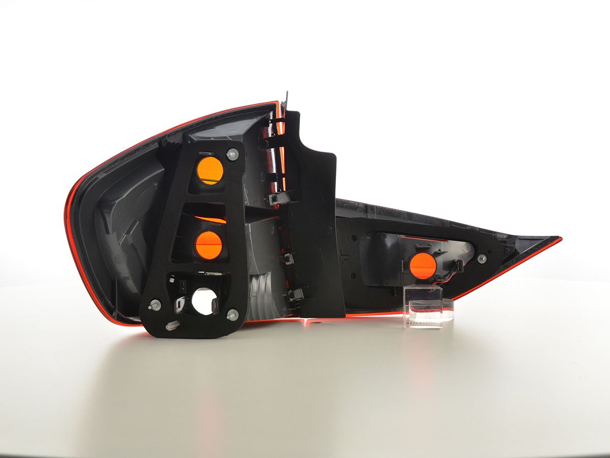 Juego De Luces Traseras Led Bmw X1 E84 09-13 Rojo / Transparente Lights > Rear/tail Lights