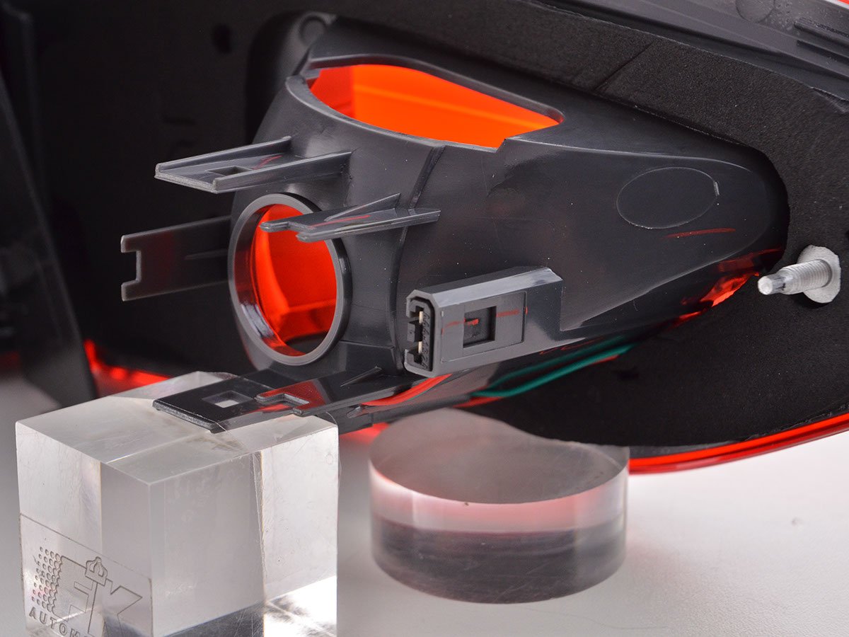 Juego De Luces Traseras Led Bmw X1 E84 09-13 Rojo / Transparente Lights > Rear/tail Lights