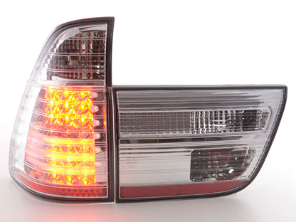 Pilotos traseros LED BMW X5 E53 98-02 cromados