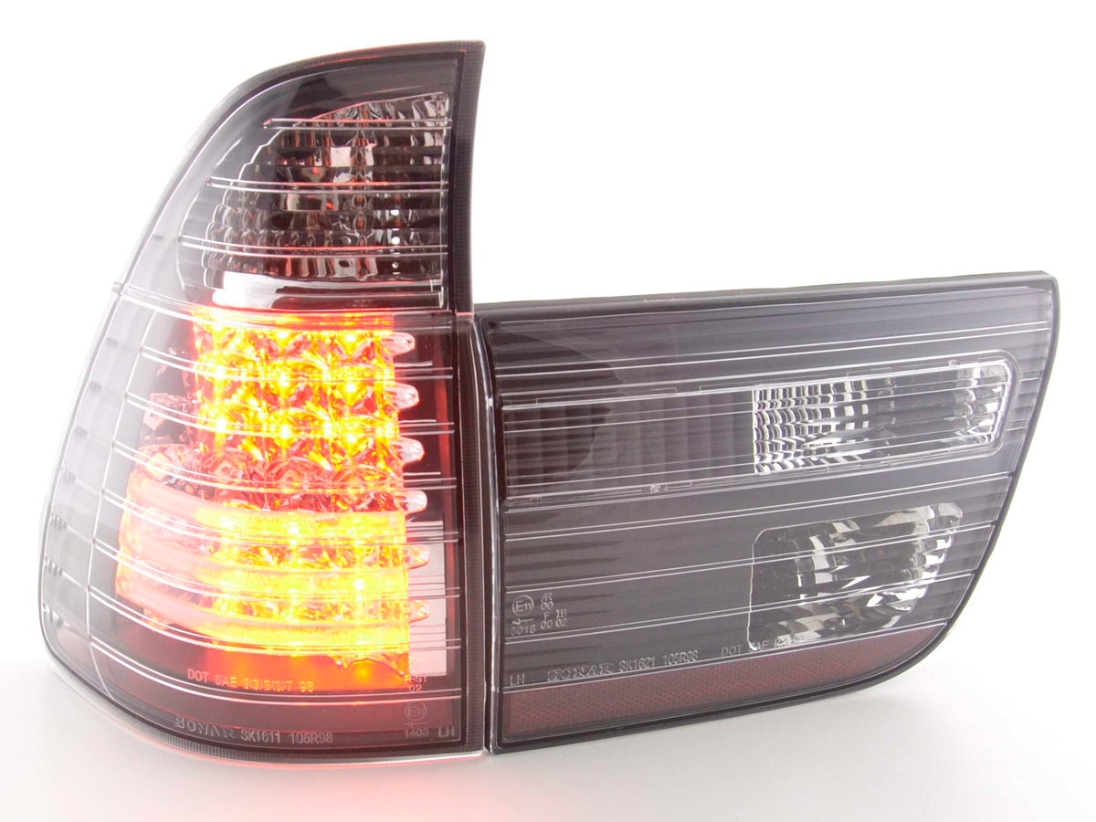 LED Heckpiloten BMW X5 E53 98-02 Schwarz