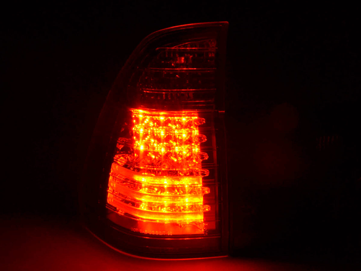 LED Heckpiloten BMW X5 E53 98-02 Schwarz