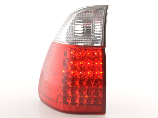 Pilotos Traseros Led Bmw X5 E53 04- Claro / Rojo Lights > Rear/tail Lights