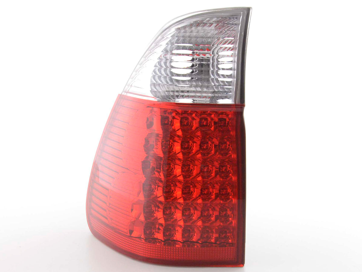 Pilotos Traseros Led Bmw X5 E53 04- Claro / Rojo Lights > Rear/tail Lights