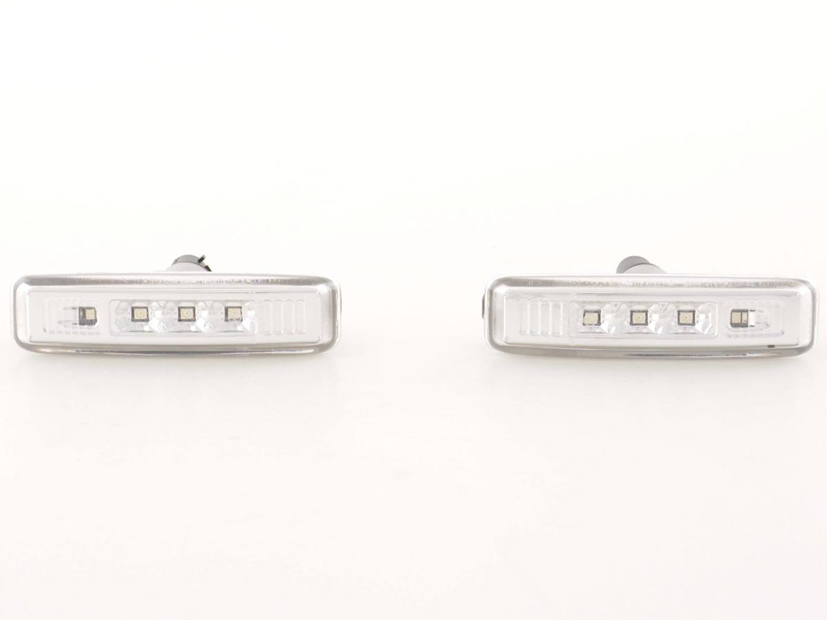 Intermitentes laterales LED BMW 5er E39, cromado