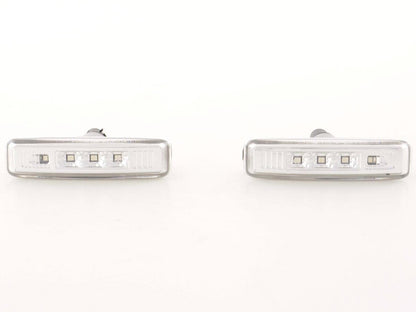 Intermitentes laterales LED BMW 5er E39, cromado