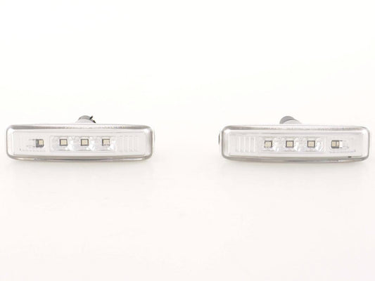 Intermitentes laterales LED BMW 5er E39, cromado