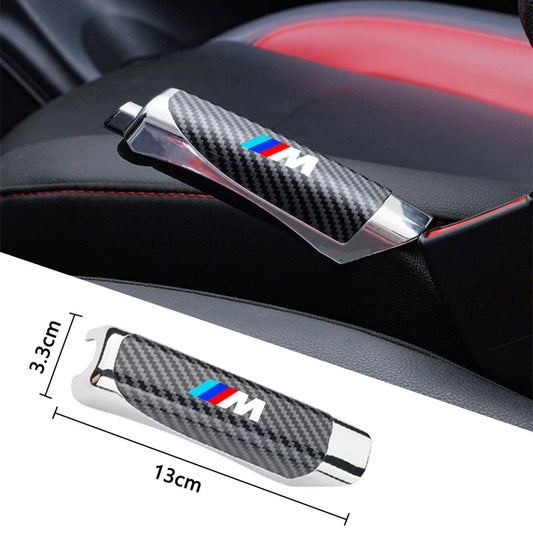 Cubierta para palanca de freno de mano BMW ///M – Efecto carbono, adhesiva y deportiva