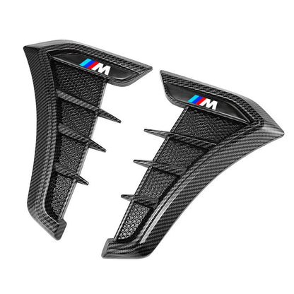 Imitación Entradas de Aire para Aleta Delantera BMW ///M – Negro o Efecto Carbono