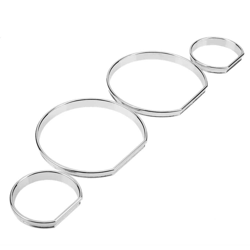 Set de Embellecedores Cromados para el Cuadro Instrumental BMW E46 – Toque Premium