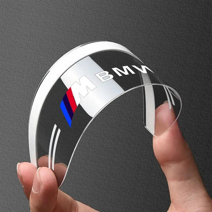 Visera Ceja Protectora de Lluvia para Espejo Retrovisor – Set 2 uds con Logo BMW o ///M