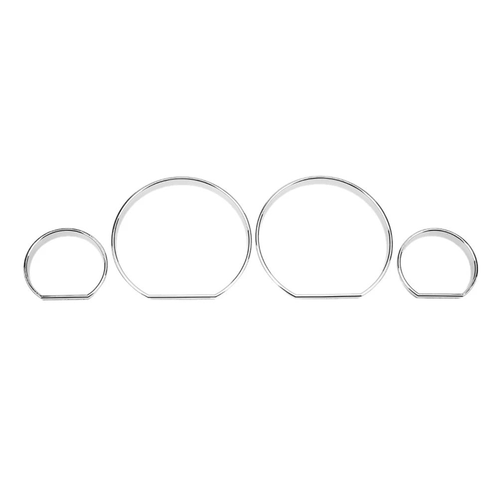 Set de Embellecedores Cromados para el Cuadro Instrumental BMW E46 – Toque Premium