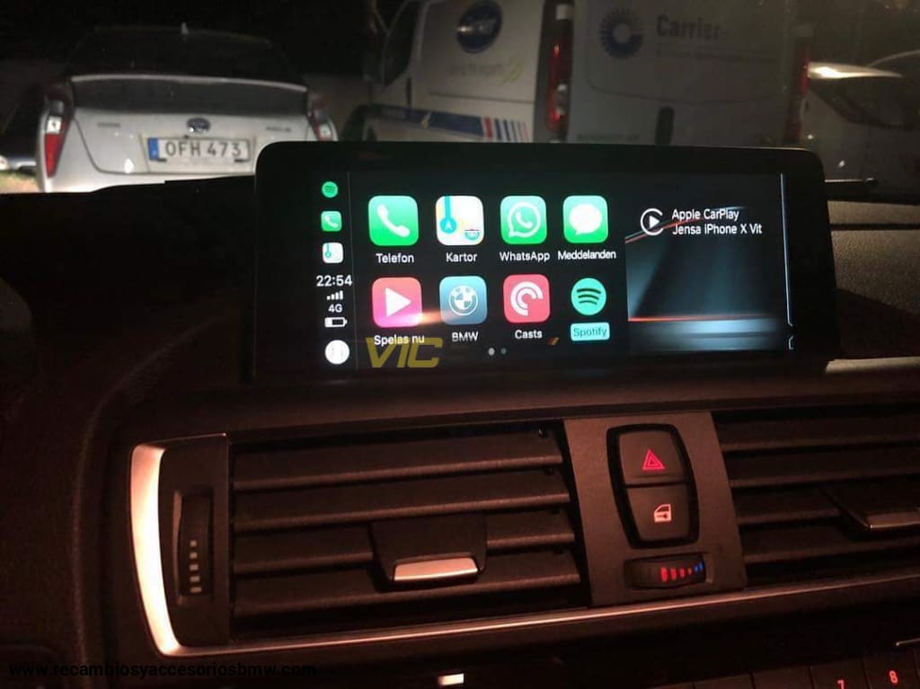 Modulo Interfaz Carplay/android Auto Para La Pantalla Original De Bmw