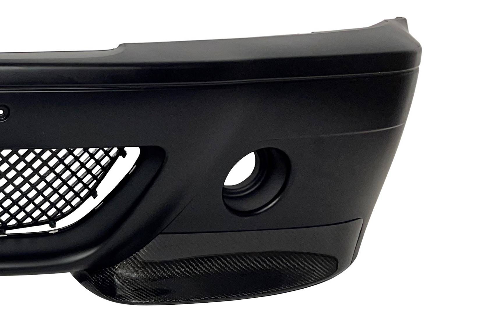 Paragolpes Delantero BMW E46 98-05 2/4P Tipo CSL Punteras Carbono