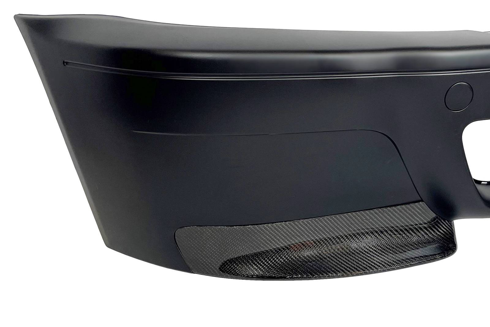 Paragolpes Delantero BMW E46 Look M3 ABS C/Punteras Carbono Look CSL
