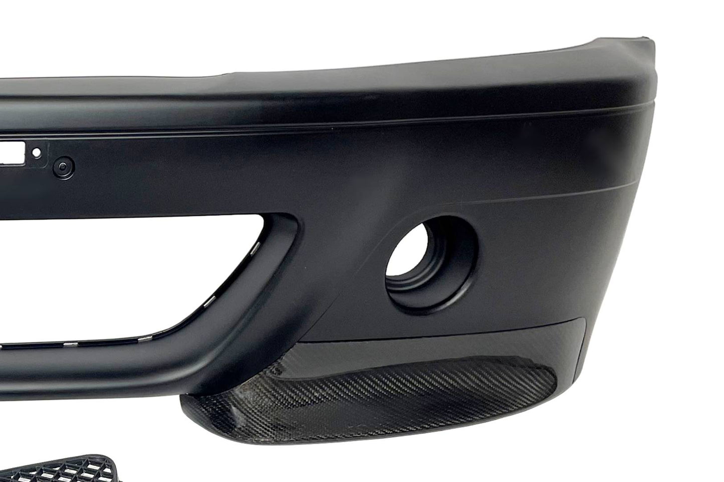 Paragolpes Delantero BMW E46 Look M3 ABS C/Punteras Carbono Look CSL