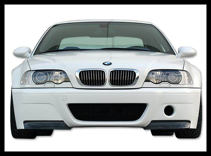 Paragolpes Delantero BMW E46 Look M3 ABS C/Punteras Carbono Look CSL