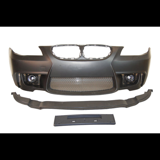 Front Bumper BMW E60 04-09 Look M1 Fog Lights