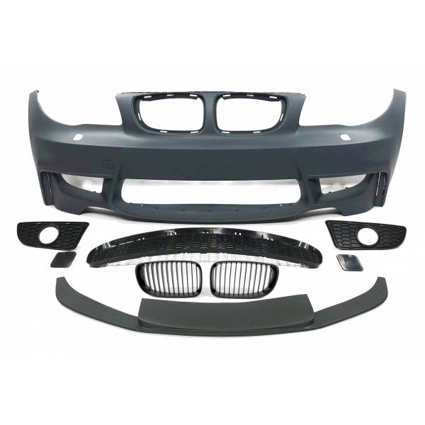 Front Bumper BMW E82/E88/E87/E81 Look M1 Spoiler