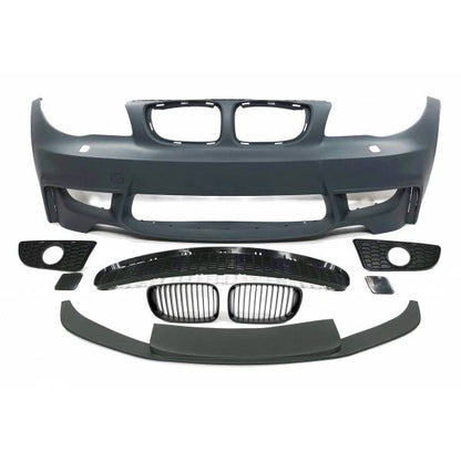 Paragolpes Delantero Bmw E82/E88/E87/E81 Look M1 Spoiler