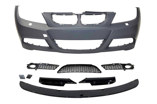 Paragolpes Delantero BMW E90 / E91 05-08 Look M-Tech Spoiler Lavafaros ABS