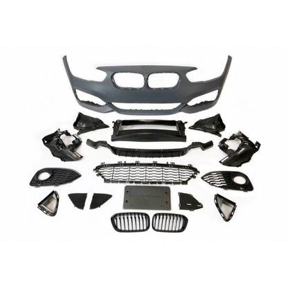 Paragolpes Delantero Bmw F20 /F21 Lci 15 - 19 Look M - Tech Parrilla