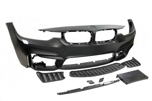 Paragolpes Delantero BMW F30-F31 Look M4 Lip Spoiler ABS