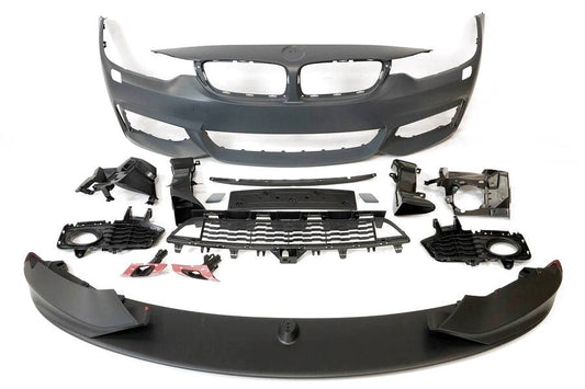 Paragolpes Delantero BMW F32 F33 F36 Look M Performance Spoiler