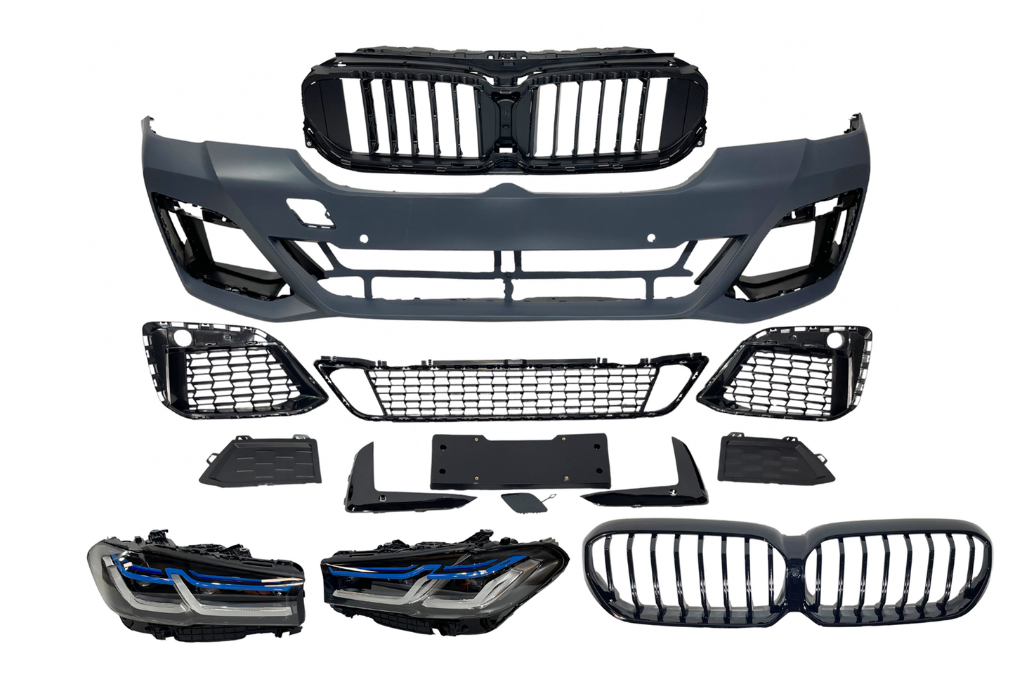 Paraurti anteriore BMW G30 / G31 2017-2019 Look LCI MTech