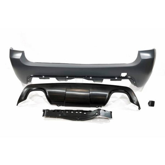 Paragolpes Trasero BMW E61 Look M 2 Salidas ABS