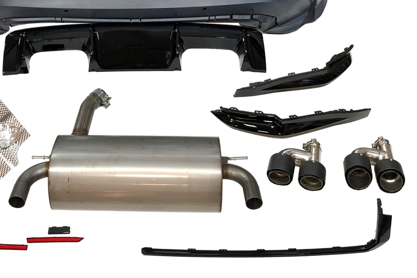 Paragolpes Trasero BMW F30 Look G80 Escape